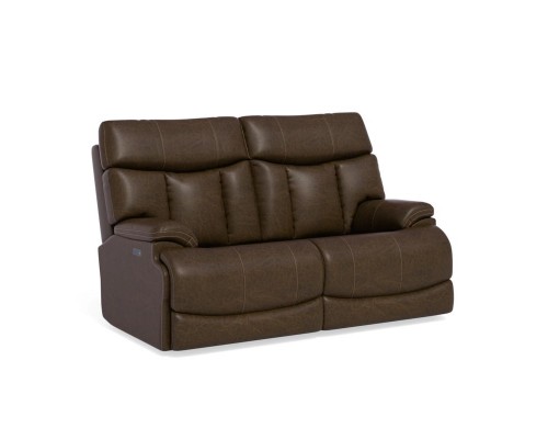 Clive Power Reclining Loveseat with Power Headrests and Lumbar